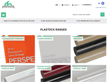 Tablet Screenshot of plastock.co.uk
